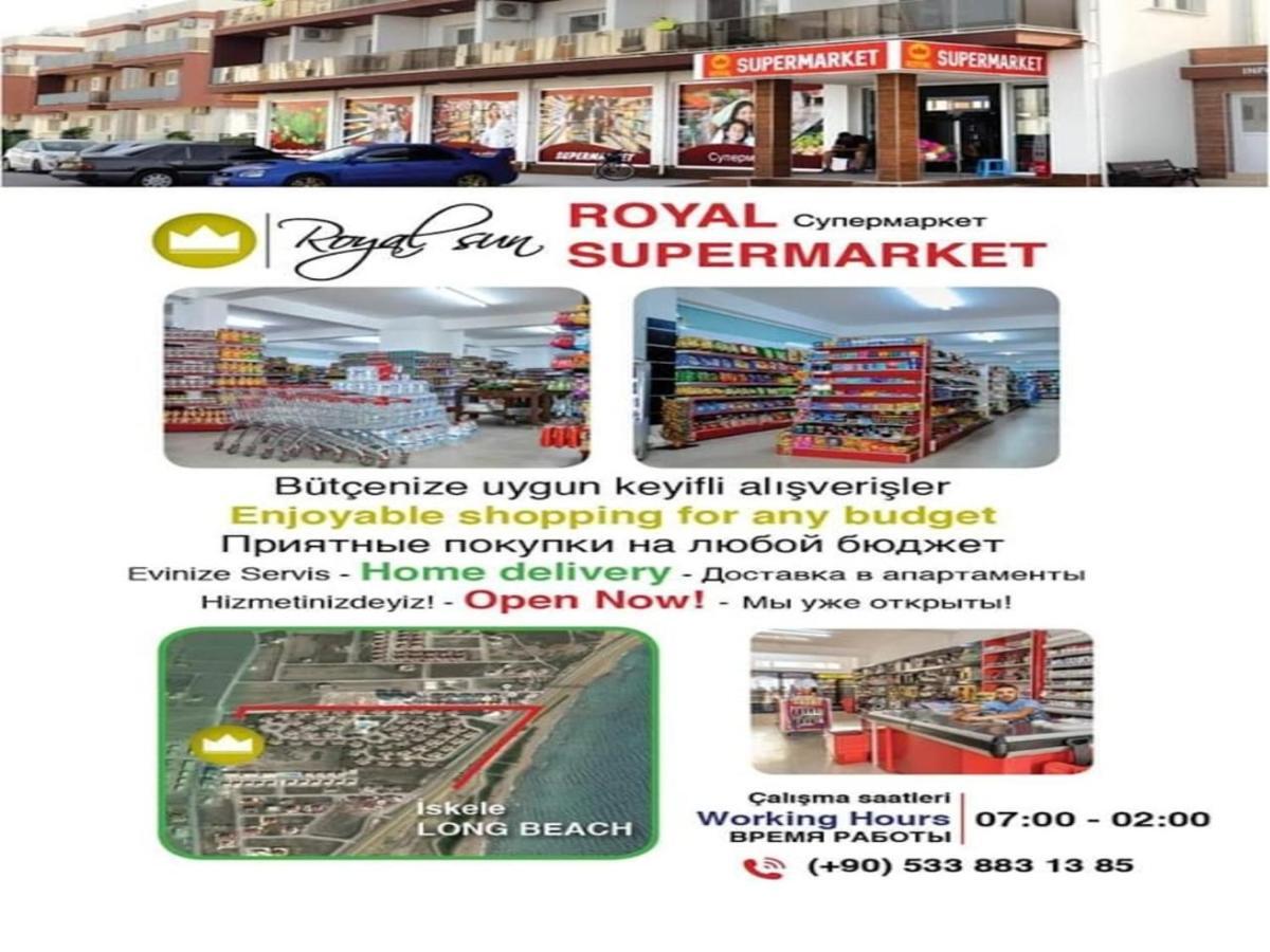 Long Beach Holiday Apartments Trikomo Luaran gambar